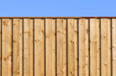 New Wooden Fence